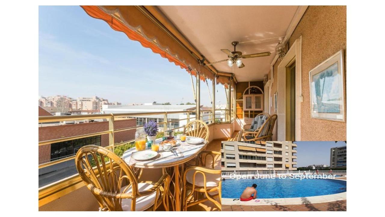 Playa 500M Y Centro Pueblo 600M, Piscina, 4 Clim, 2 Parkings Apartment ซานตาโปลา ภายนอก รูปภาพ